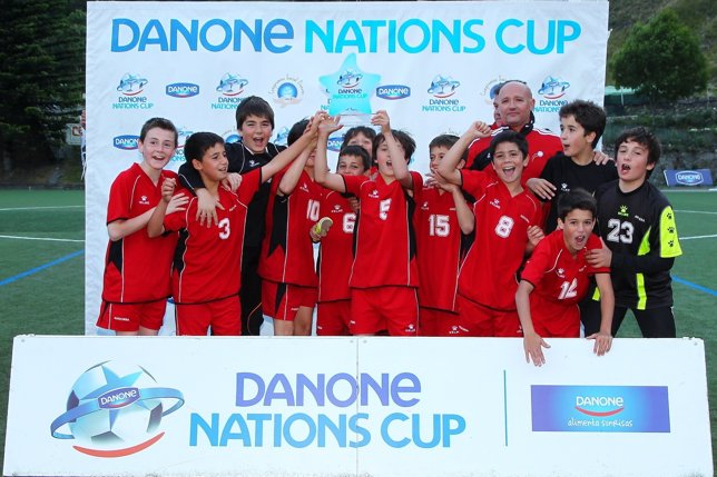 El ENFAF Andorra en la Danone Nations Cup