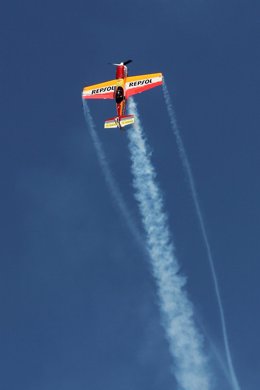 Cástor Fantoba, campeón de España de vuelo acrobático 