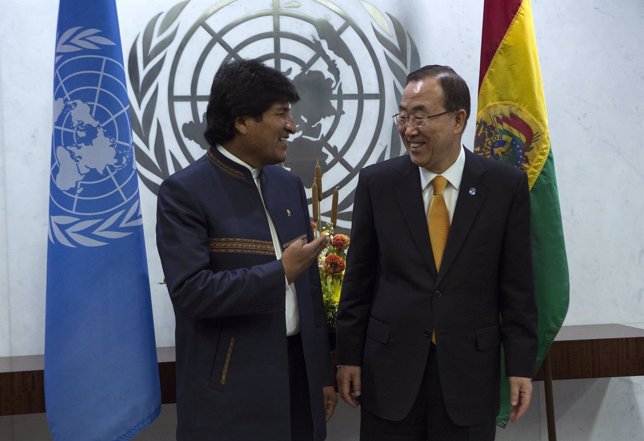 Evo Morales recibirá a Ban Ki-moon en Cumbre G-77 más China en Bolivia
