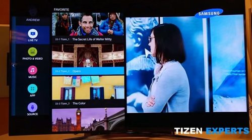 Samsung smart tv tizen