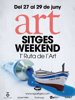 Cartel del Art Sitges Weekend