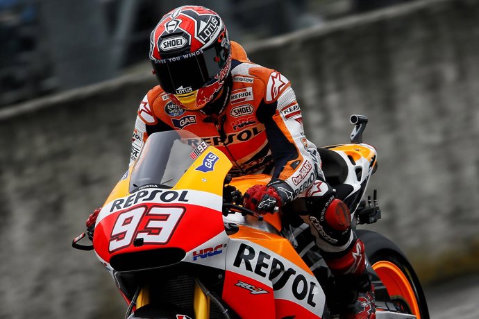 Marc Márquez en el GP Italia