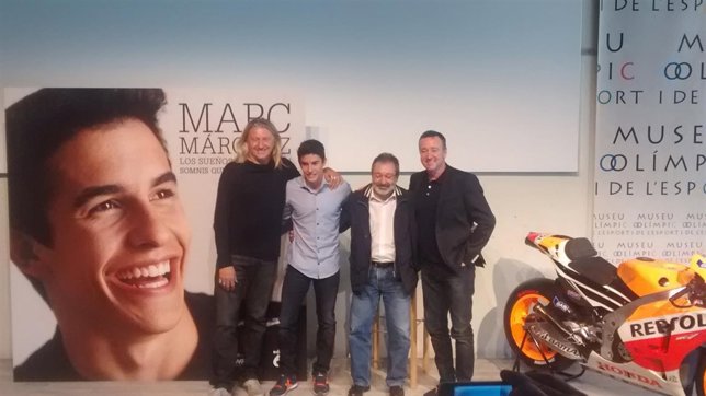 Presentación del libro de Marc Márquez 