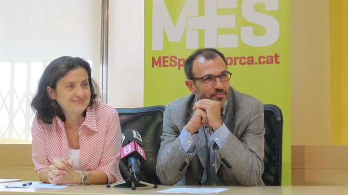 Fina Santiago y Biel Barceló, MÉS