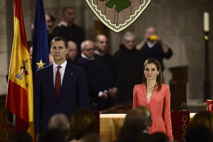  Príncipe Felipe Y La Princesa Letizia En Premios Príncipe De Viana