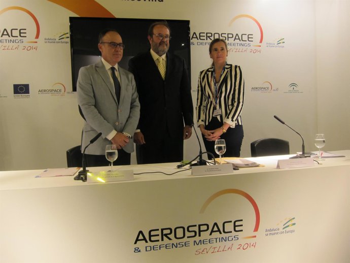 Valverde, de IDEA, París, de Ingenieros de Sevilla, y Bernard, de Extenda