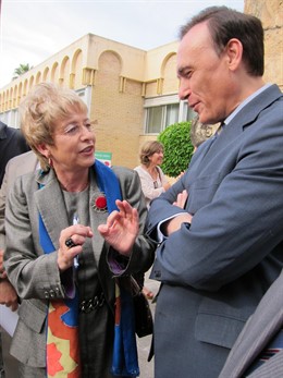 Víboras habla con el rector electo de la UCO, José Carlos Gómez Villamandos