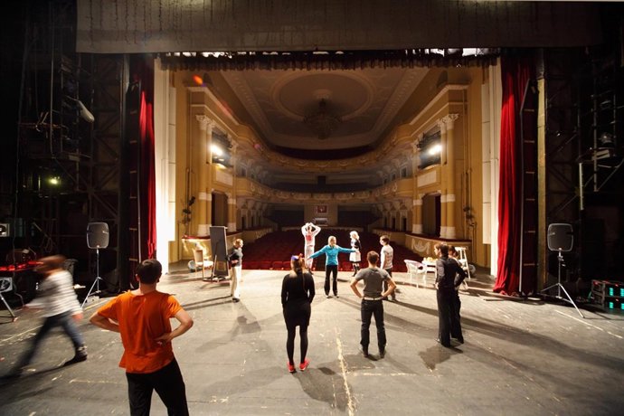 Escenario del grado en artes escénicas