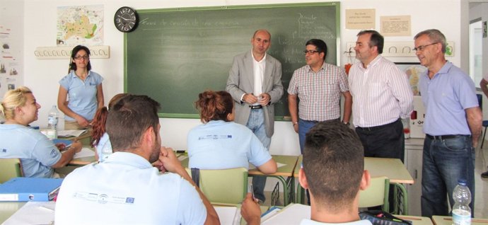 Conejo y Vargas (PSOE) en Pizarra 