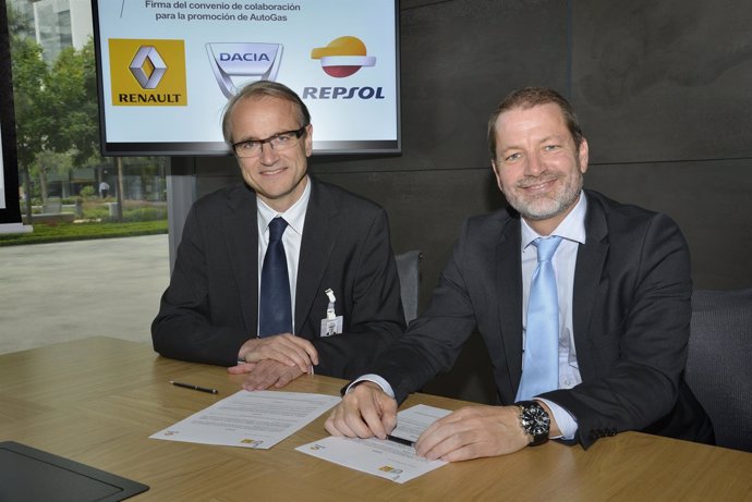Repsol y Grupo Renault firman alianza para el mercado de AutoGas en España