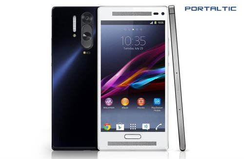 Fotomontaje de diversos elementos de distintos smartphones