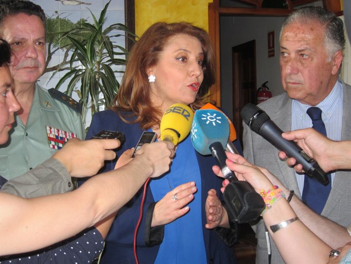 La delegada del Gobierno en Granada, Carmen Crespo. 