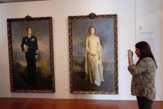 Dos de los cuadros expuestos en el MUPAM arte cultura reyes exposición