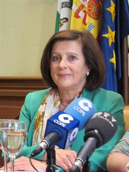La consejera María José Sánchez Rubio