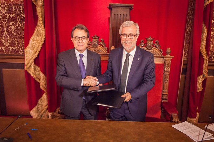 Artur Más y Josep Félix Ballesteros