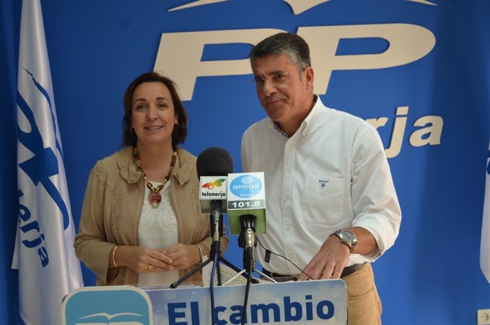 Ana Corredera y José Alberto Armijo PP