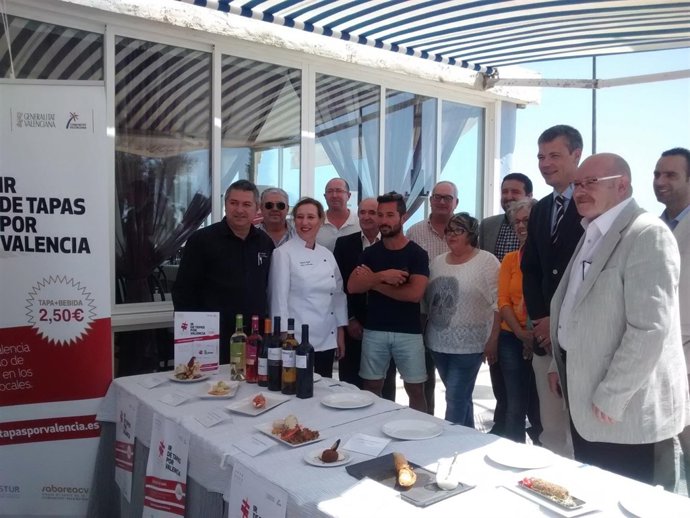 Presentación de la campaña Ir deTapas por Valencia