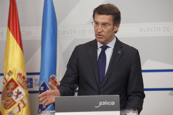 Alberto Núñez Feijóo comparecerá en rolda de prensa para dar conta dos asuntos t