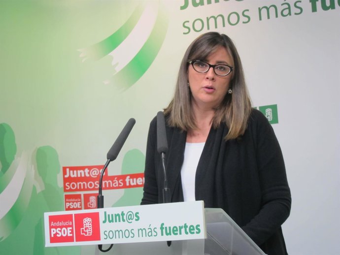 La diputada socialista María José Rodríguez. 