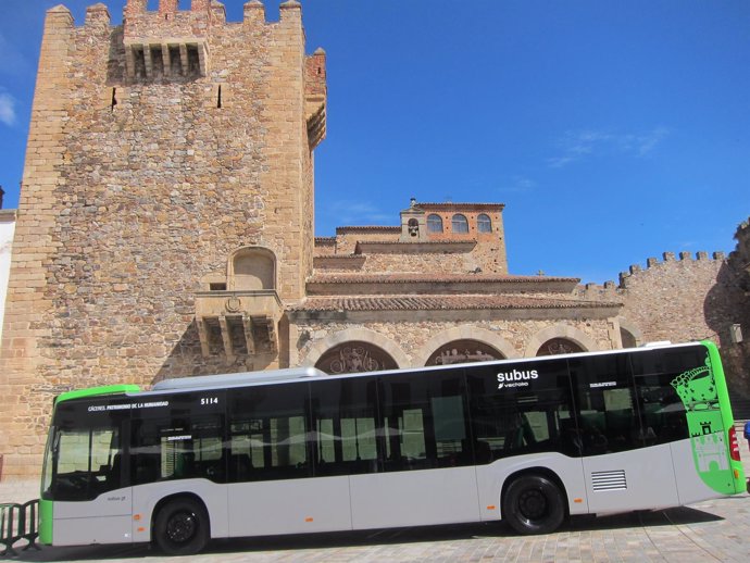 Nuevos Autobuses Urbanos De Cáceres