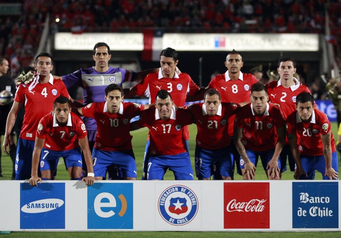 La selección chilena 2014