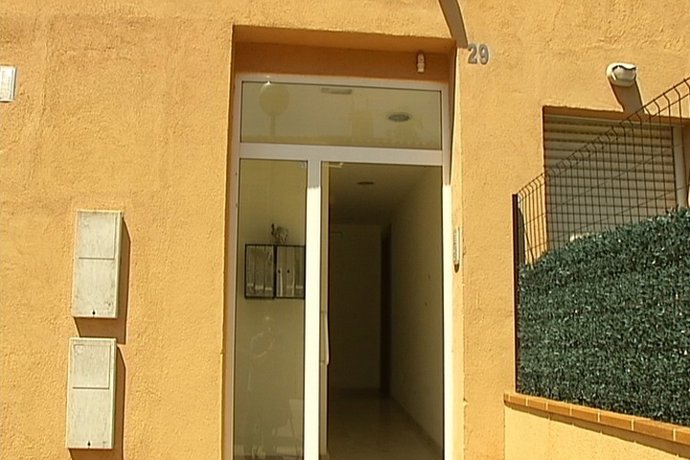 Domicilio donde vivían la víctima y el agresor de Palafrugell