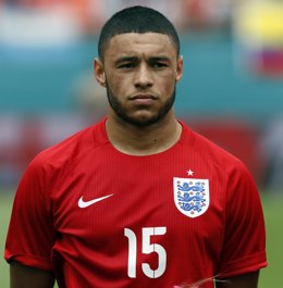 El jugador inglés Alex Oxlade-Chamberlain