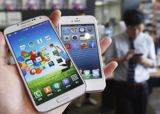 Samsung y iPhone