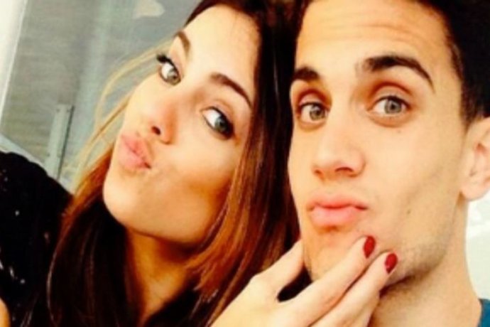 Melissa Jiménez y Marc Bartra, juntos y felices