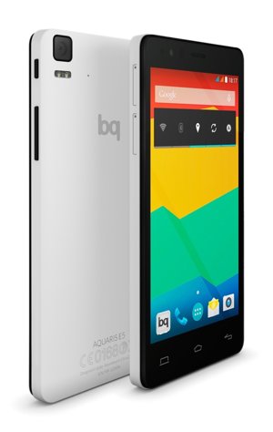 La española bq presenta el Aquaris E5 HD de 16 GB
