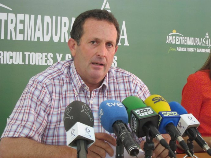 El presidente de APAG Extremadura Asaja, Juan Metidieri