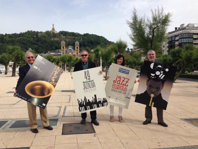 Presentación de la promoción turística de euskadi en los festivales de jazz