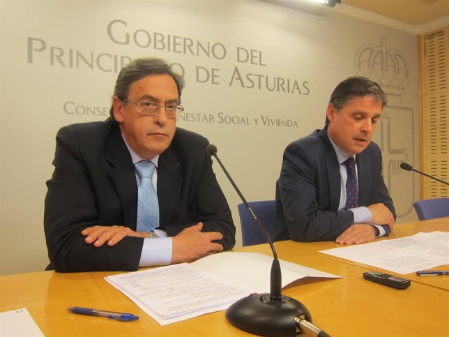 Jesús Suárez (Izquierda) y Enrique Rodríguez Nuño. 