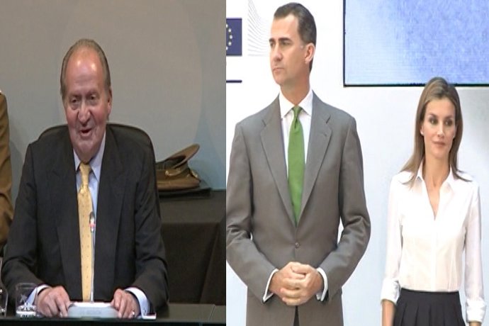 El Rey ya bromea con el futuro de su sucesor