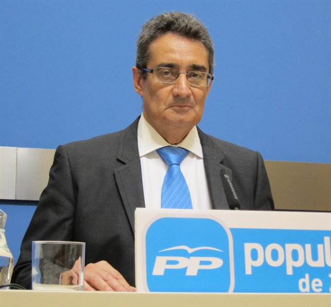El concejal del PP en el Ayuntamiento de Zaragoza, Julio Calvo