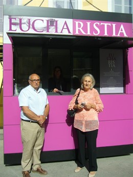 Visitante número 25.000 de Eucharistia