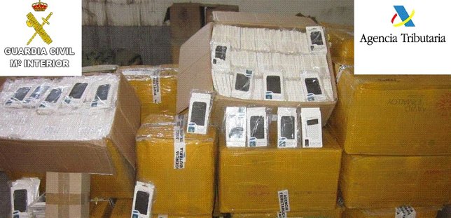 Fundas de móvil falsificadas