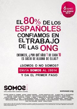Anuncio de campaña SOMOS, 33 ONG