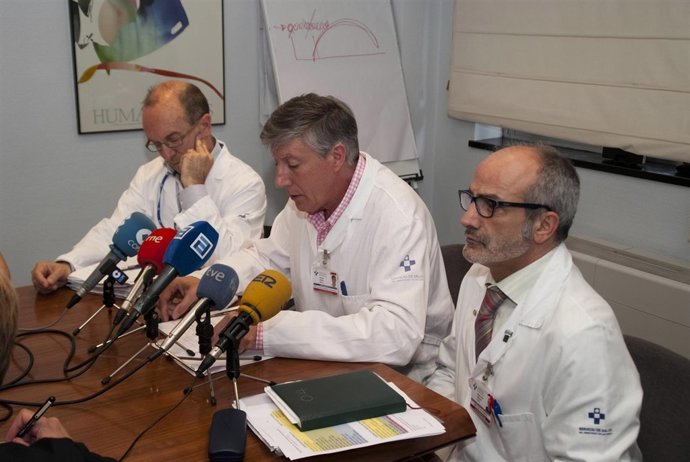 Rueda de prensa sobre traslado del HUCA