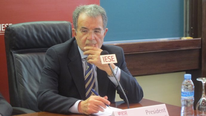 El exprimer ministro italiano y expresidente de la Comisión Europea Romano Prodi