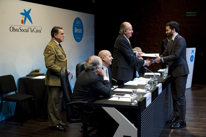 Estudiante cántabro becado 