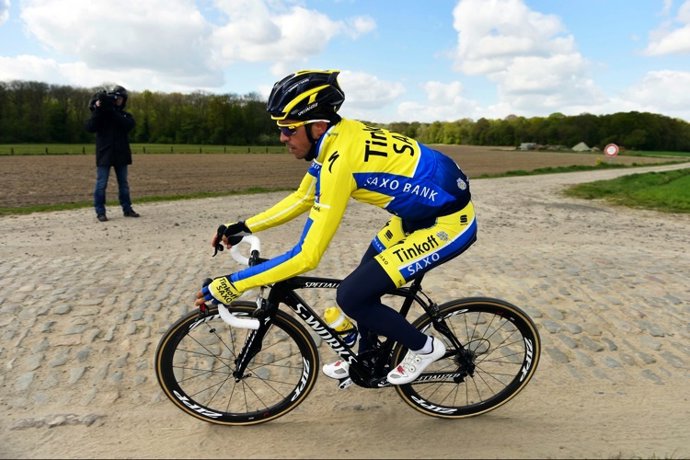 El ciclista español Alberto Contador