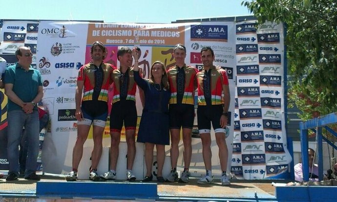 Vencedores del VI Campeonato de España de Ciclismo para Médicos
