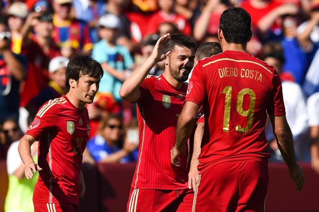 España se impone a El Salvador antes del Mundial