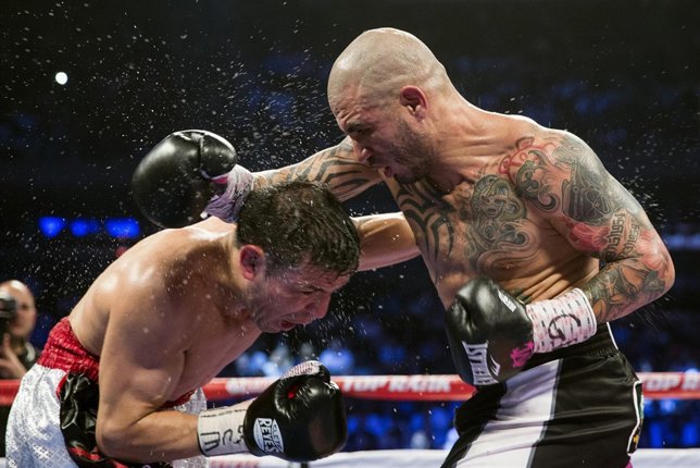 Miguel Cotto Sergio Maravilla Martínez peso medio boxeo Nueva York campeón mundo