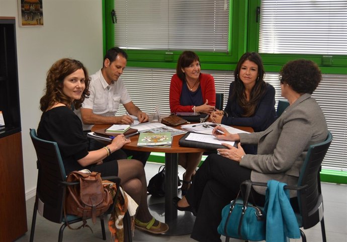 Un instante de la reunión