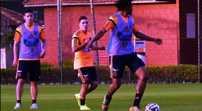 Selección colombiana entrena en Cotia, Brasil