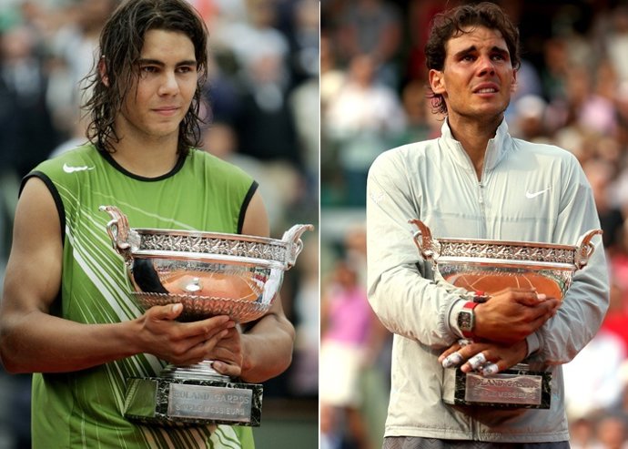 Rafael Nadal, de 2005 a 2014 convertido en el rey de París