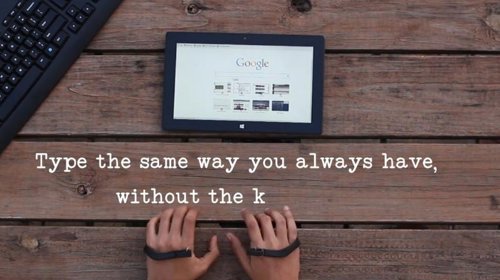 AirType el teclado sin soporte físico