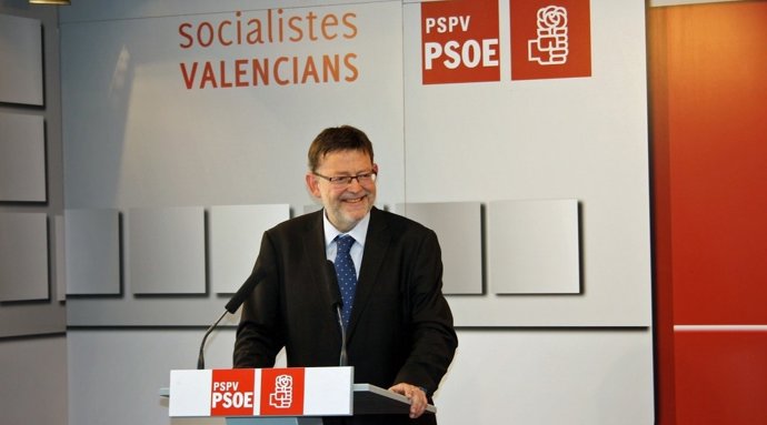 Ximo Puig en rueda de prensa